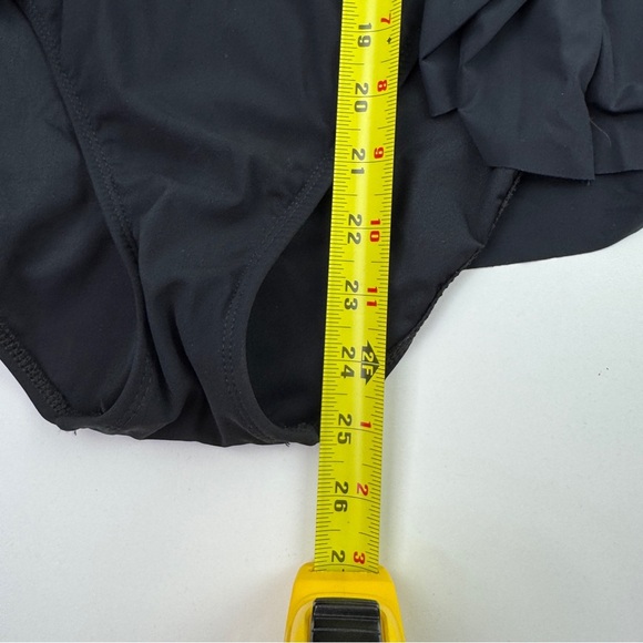 Christina Black Bandeau Flare Swimdress size 16 - Picture 4 of 10